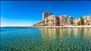 Torrevieja et la mer